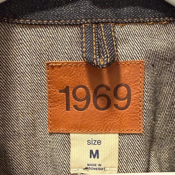Gap 1969 Japanese selvedge denim Western Jacket - Picture 2 of 7